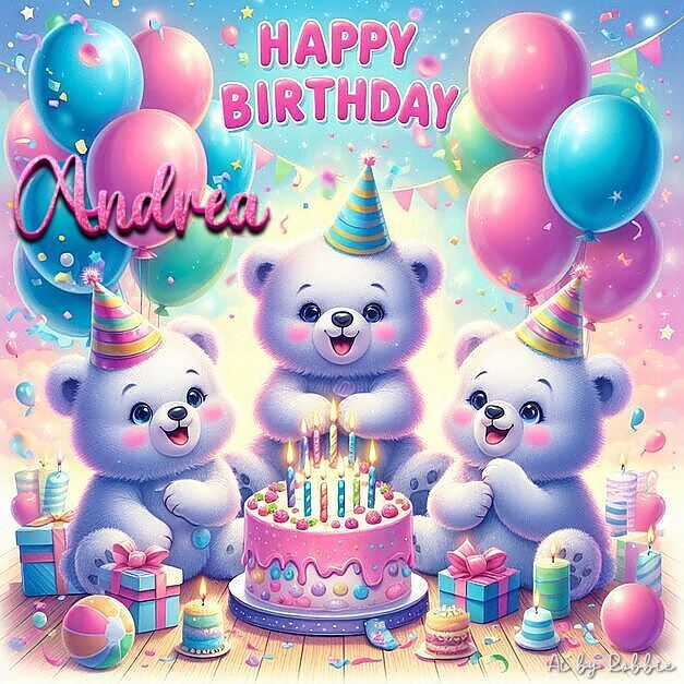 Happy Birthday Andrea