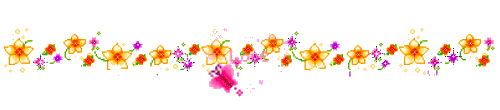 orange flowers