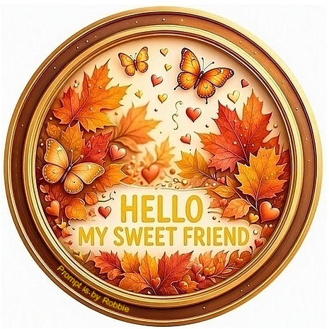Hello my Sweet Friend