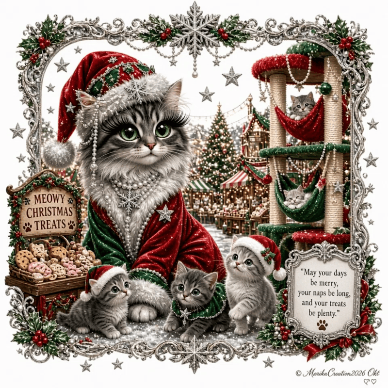 Christmas sweet Cat